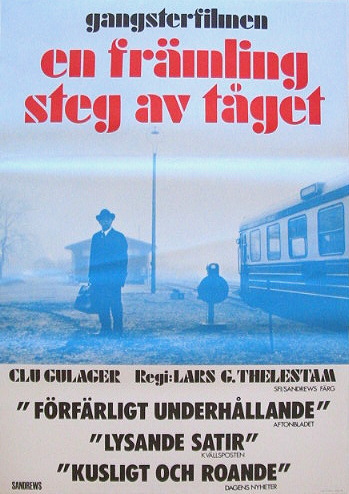 En främling steg av tåget