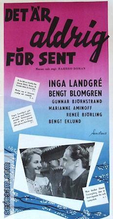 Det är aldrig för sent