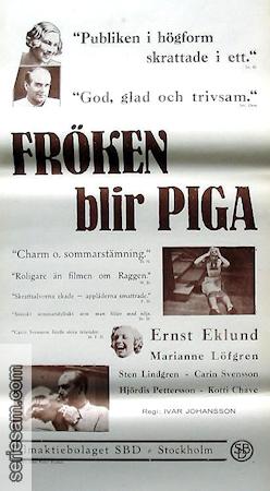Fröken blir piga