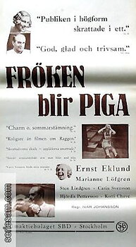 Fröken blir piga