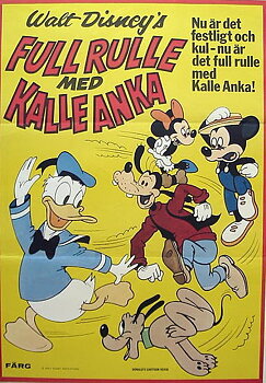 Full rulle med Kalle Anka