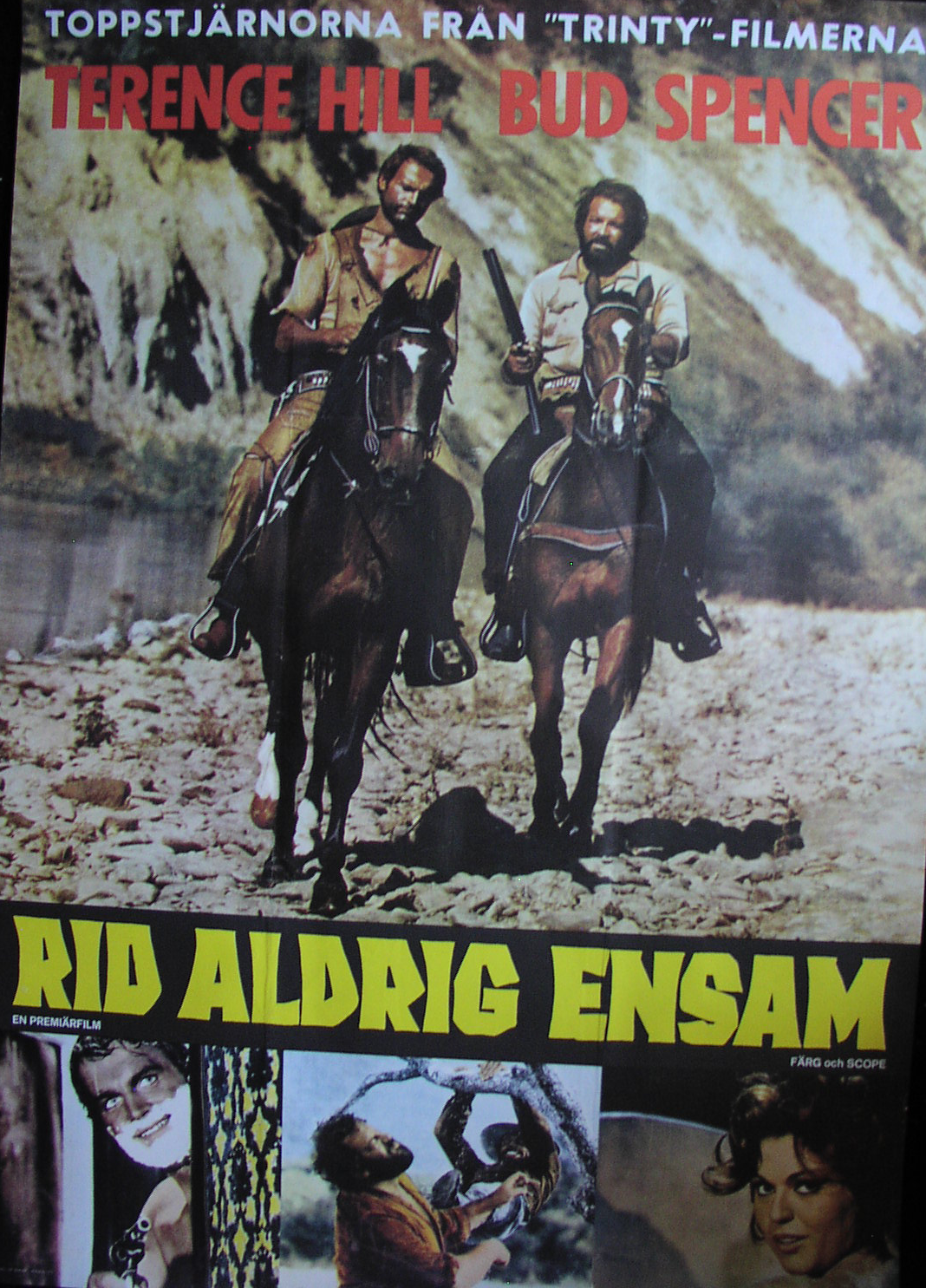 Rid aldrig ensam