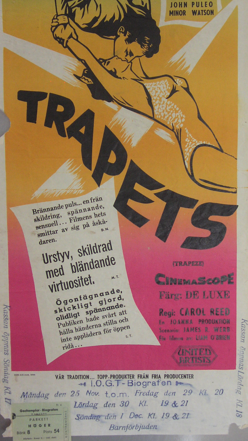 Trapets med tillhörande biljett