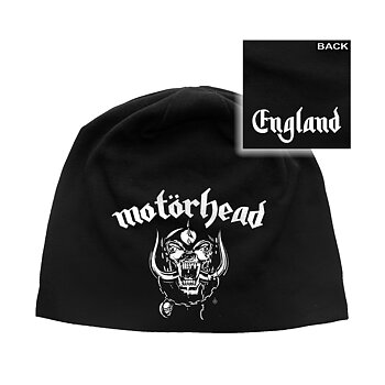 Motorhead England & Logo Jersey Beanie