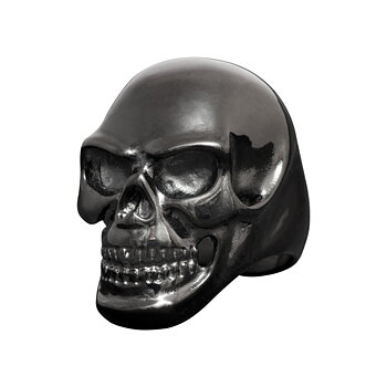 Skull Black Ring