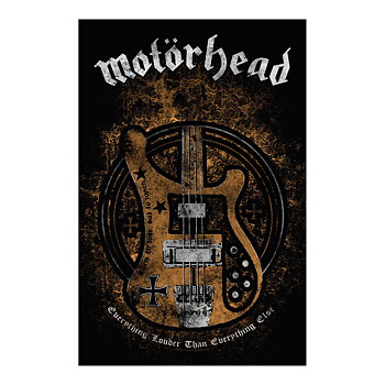 Motorhead Lemmy Bass Flag