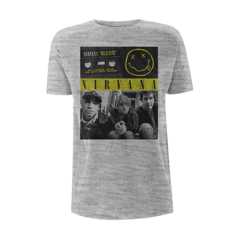 nirvana bleach shirt