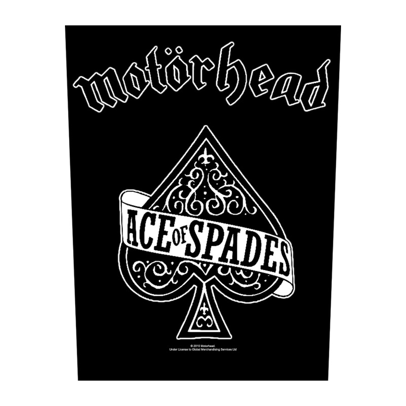 Motorhead Ace Of Spades Backpatch