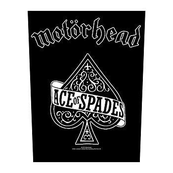 Motorhead Ace Of Spades Backpatch