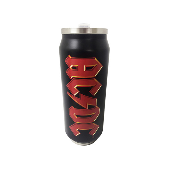 AC/DC Logo Steel Water Bottle - Rockzone