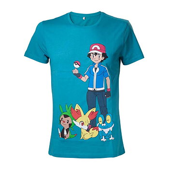 Pokemon Ash Ketchum Trainer T-Shirt