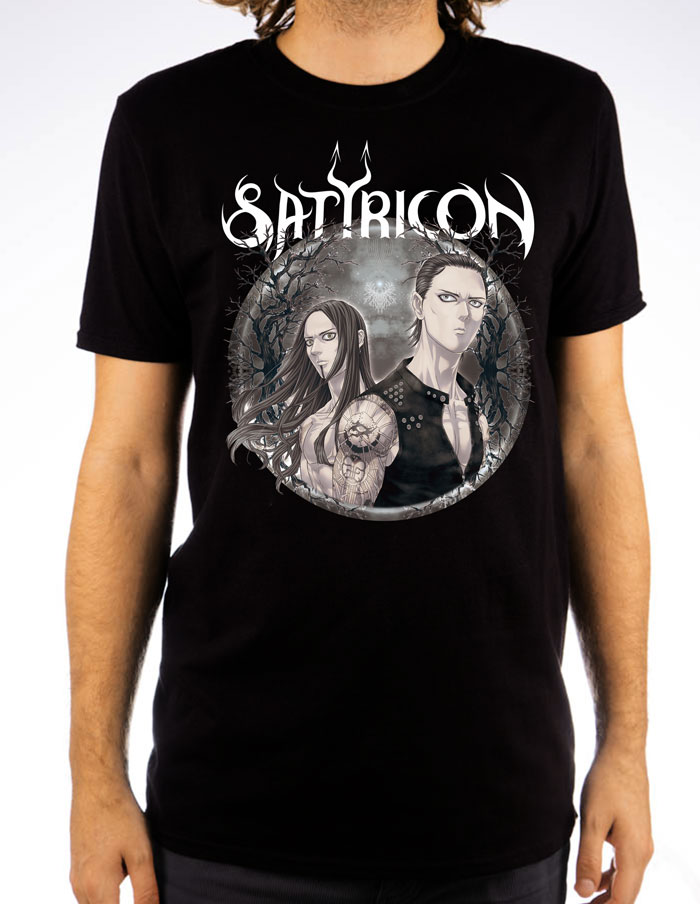 Satyricon Manga T-Shirt - Rockzone