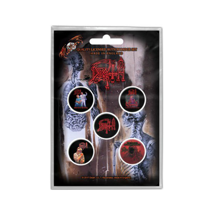 Death Albums Badge Pack
