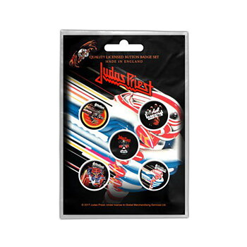 Judas Priest Turbo Badge Pack