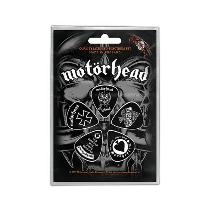 Motorhead England 5 Pack Guitar Picks
