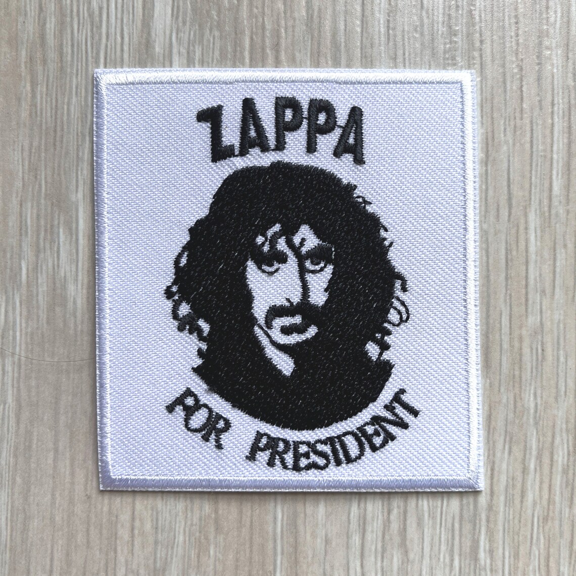 Frank Zappa For President Patch