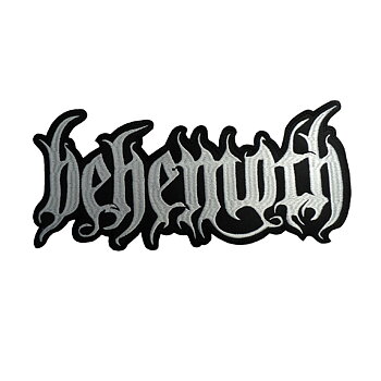 Behemoth Logo Cut Out Backpatch