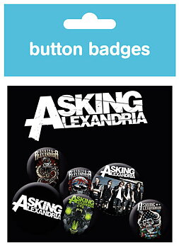 Asking Alexandria Graphics Badge Pack