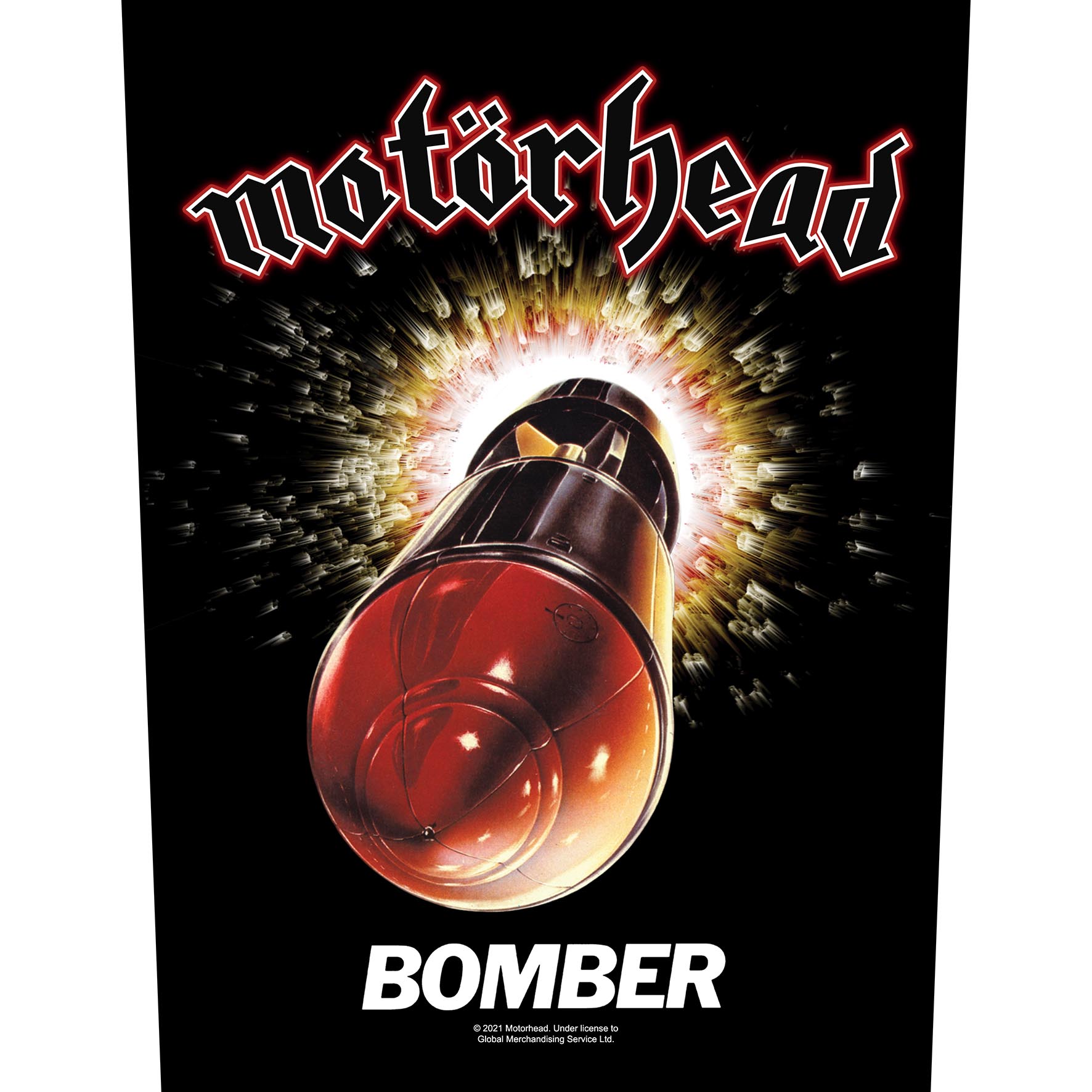 Motorhead Bomber Backpatch