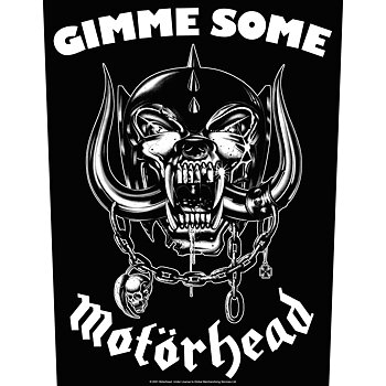 Motorhead Gimme Some Backpatch