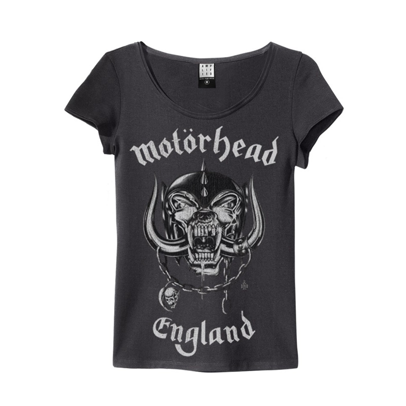 Motorhead England Charcoal Amplified 