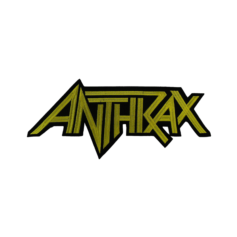Anthrax Logo Cut Out Patch