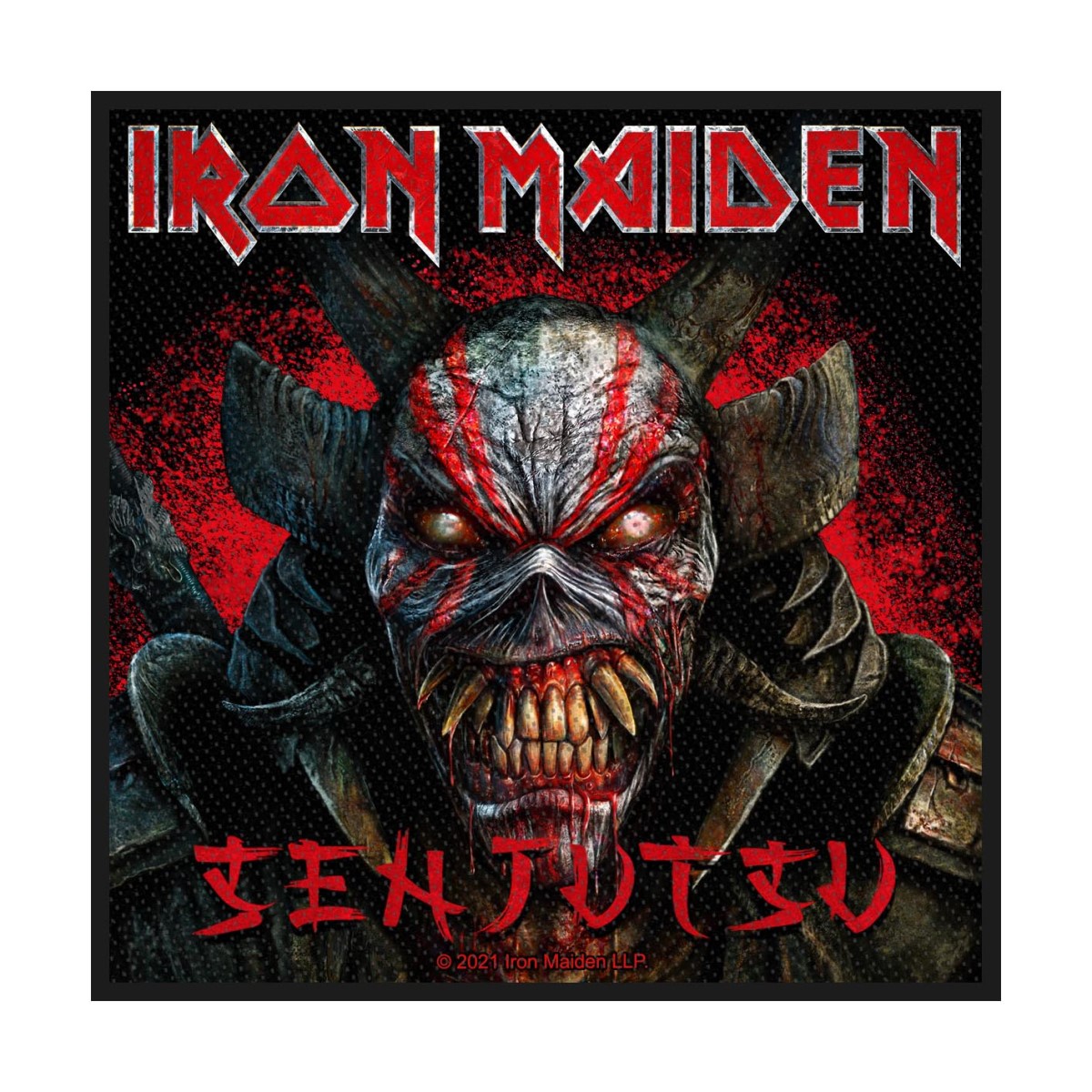 Iron Maiden Senjutsu Back Cover Patch