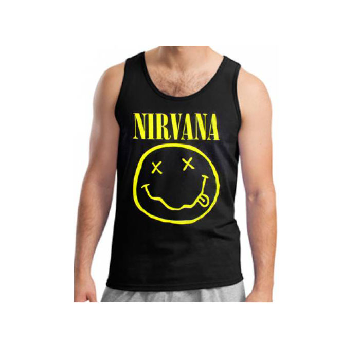 Nirvana Smiley Tank Top - 2