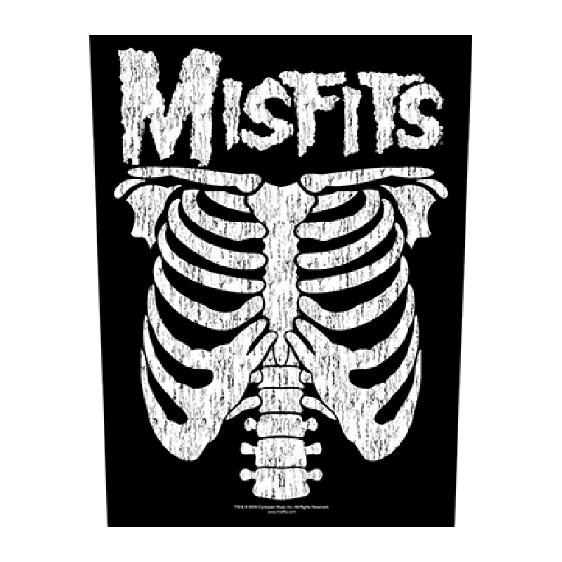 Misfits Ribcage Backpatch