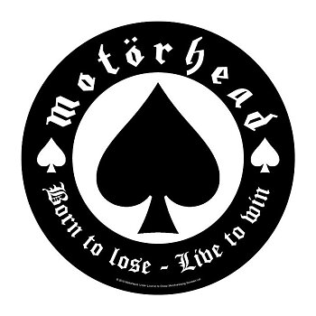 Motorhead Born To Lose Circular Backpatch