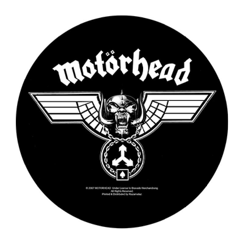 Motorhead Hammered Circular Backpatch