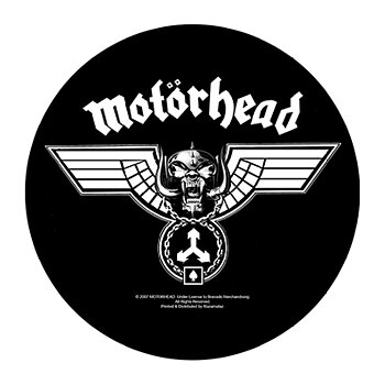 Motorhead Hammered Circular Backpatch