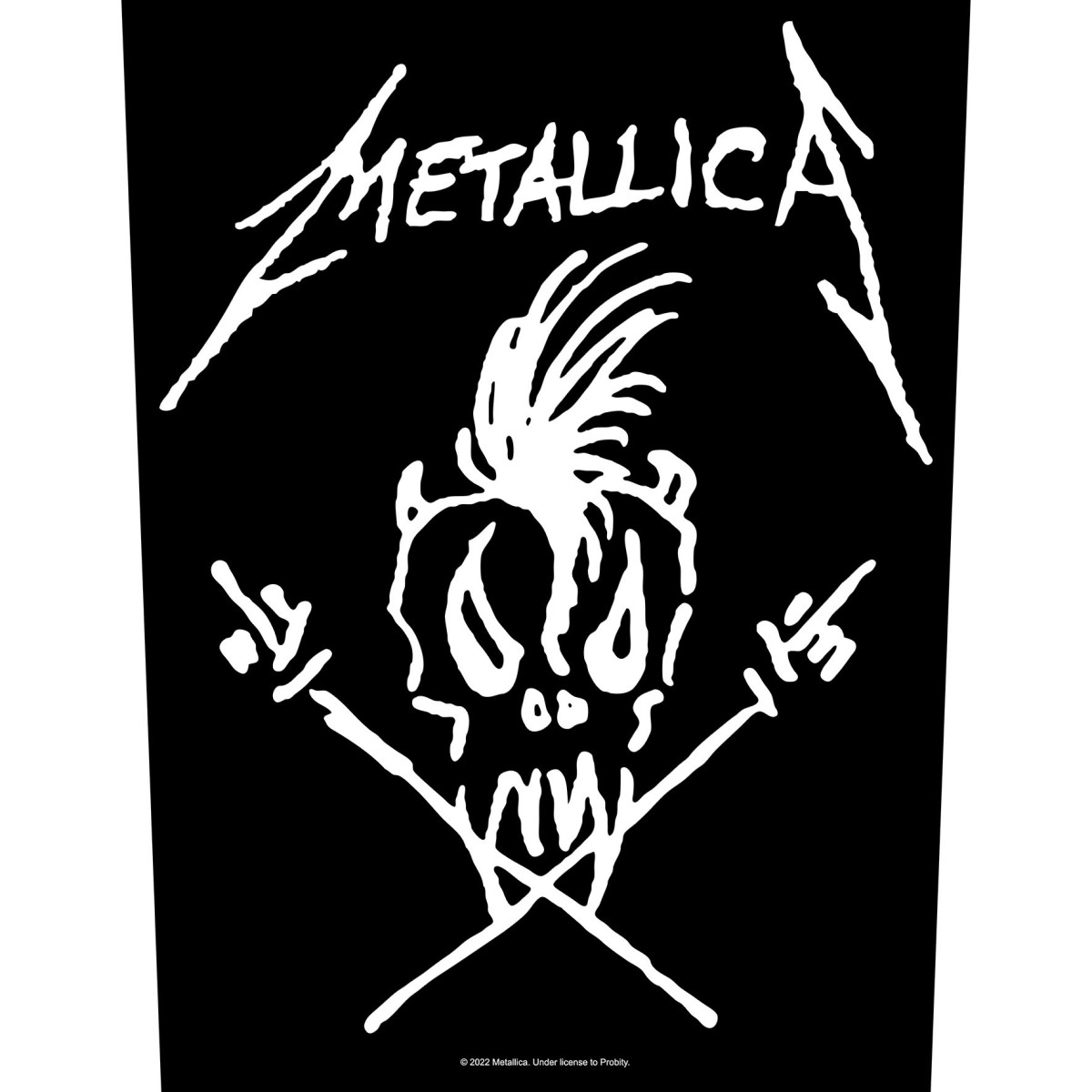 Metallica Scary Guy Backpatch