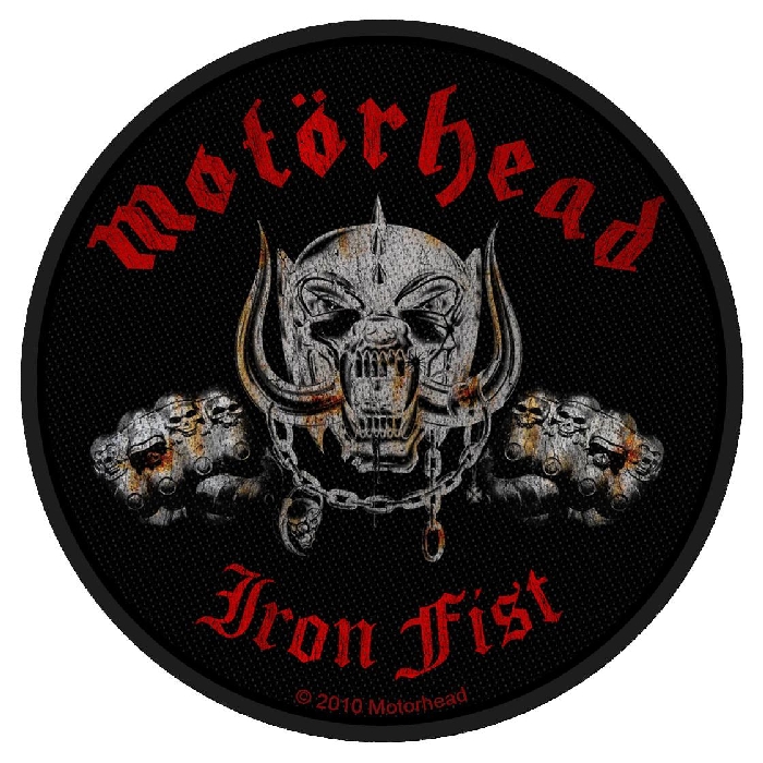 Motorhead Iron Fist/Skull Circular Patch