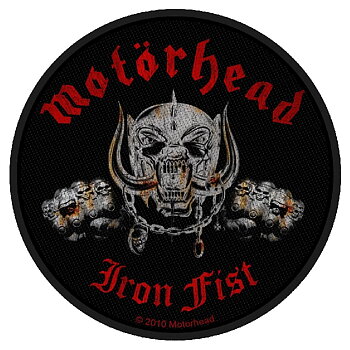 Motorhead Iron Fist/Skull Circular Patch