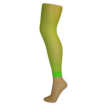 Tights Fishnet Footless Flo Green