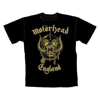 Motorhead England Gold T-Shirt
