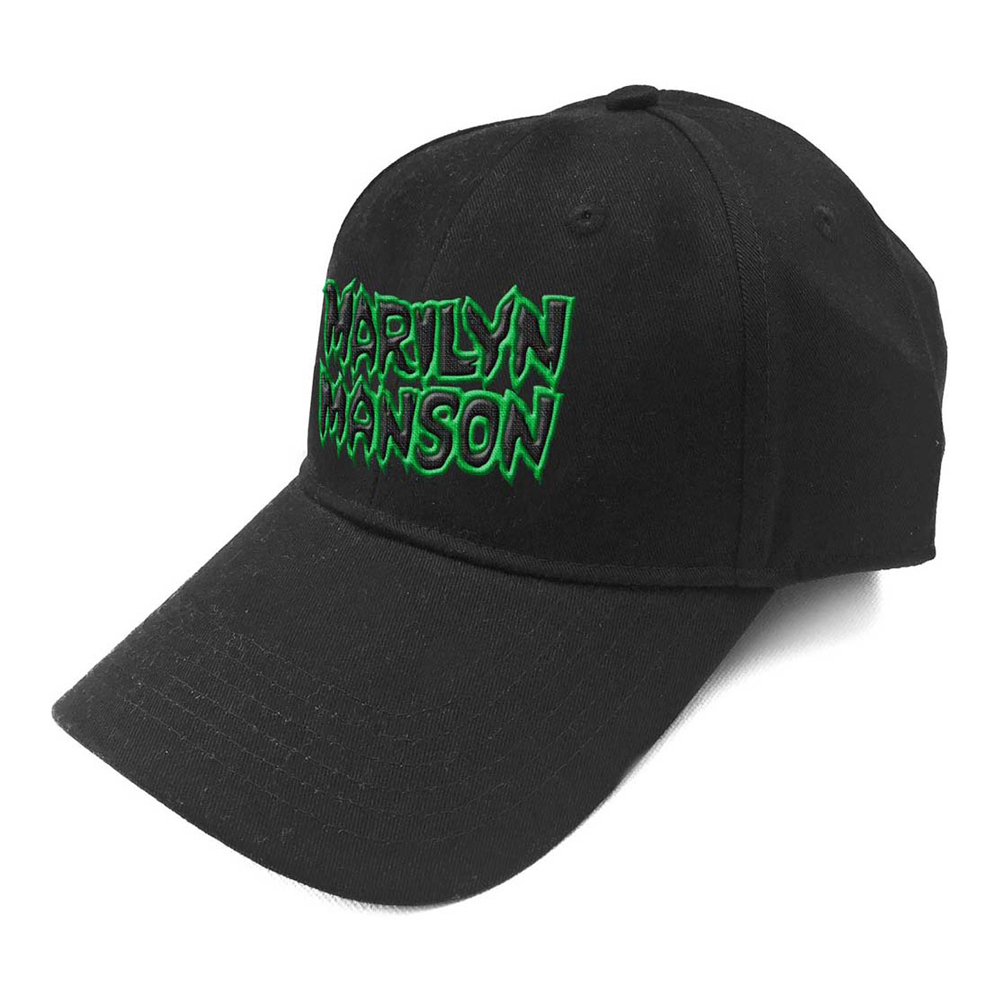 Marilyn Manson Logo Black Cap - Rockzone