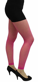 Tights Fishnet Footless Flo Pink