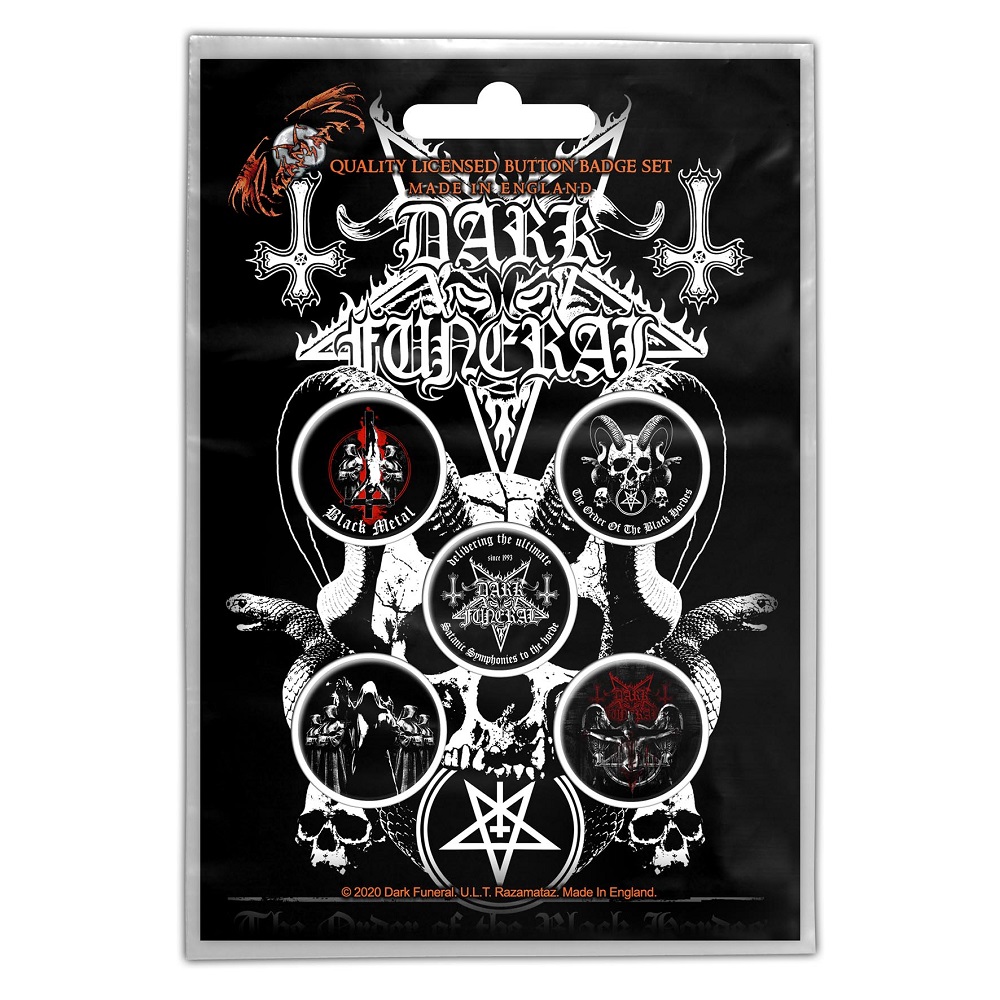 Dark Funeral Order Of The Black Hordes Badge Pack