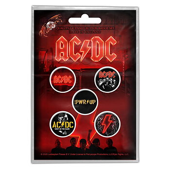AC/DC PWR UP Badge Pack