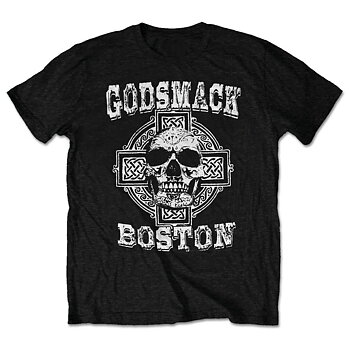 Godsmack Boston Skull T-Shirt