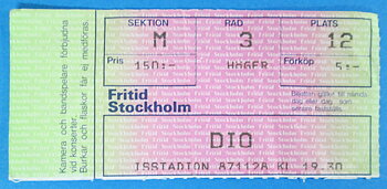 DIO - Stockholm 1987