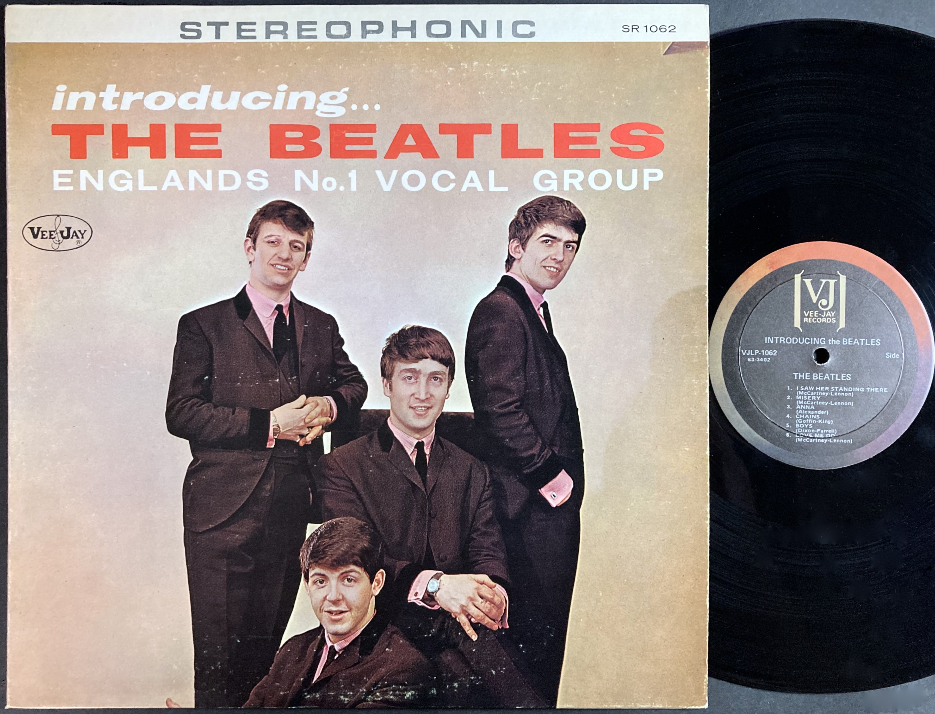 BEATLES - Introducing The Beatles US LP 1963