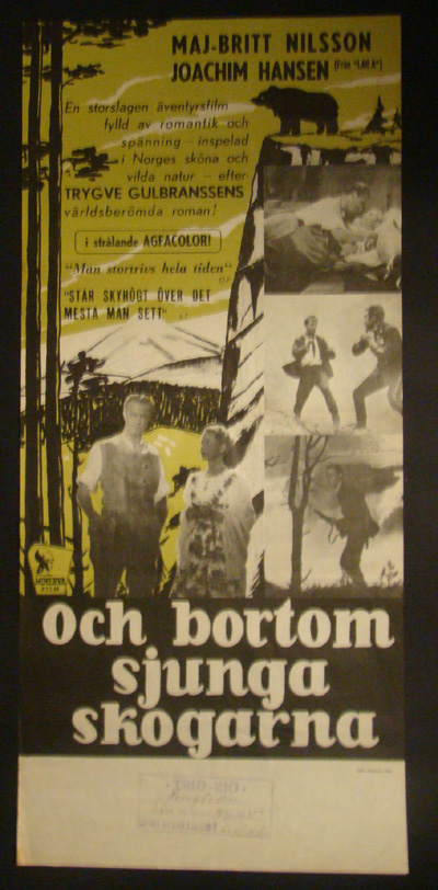 OCH BORTOM SJUNGA  SKOGARNA (1959)