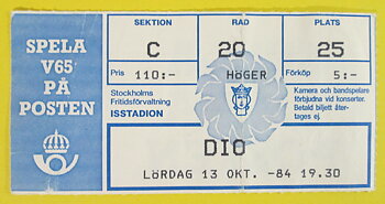 DIO - Stockholm 1984