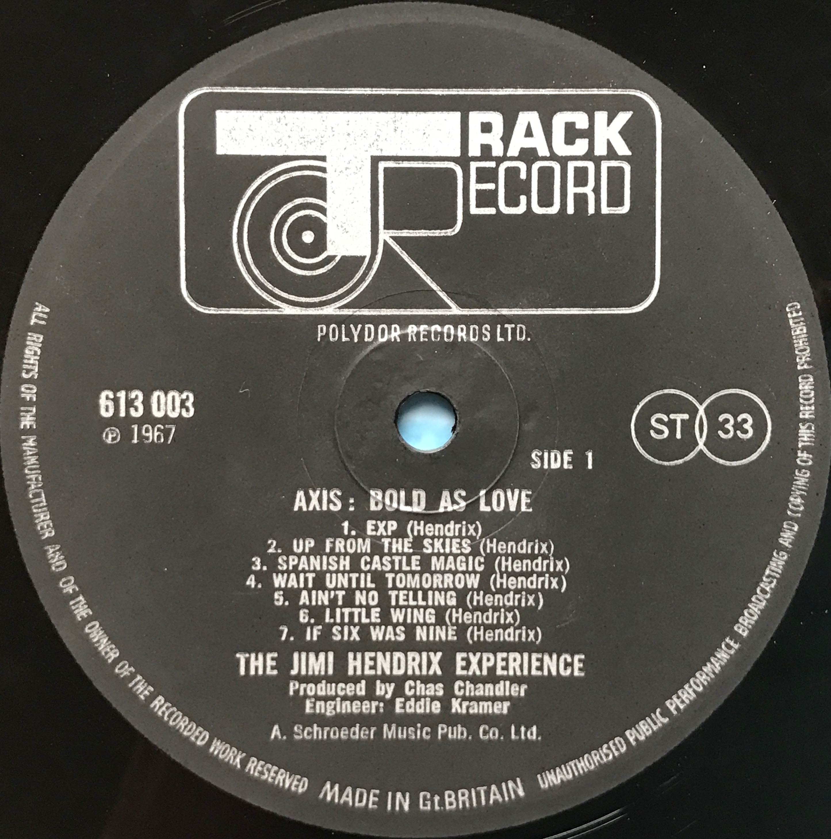 JIMI HENDRIX - Axis bold as love UK-orig LP 1967 + POSTER - 4