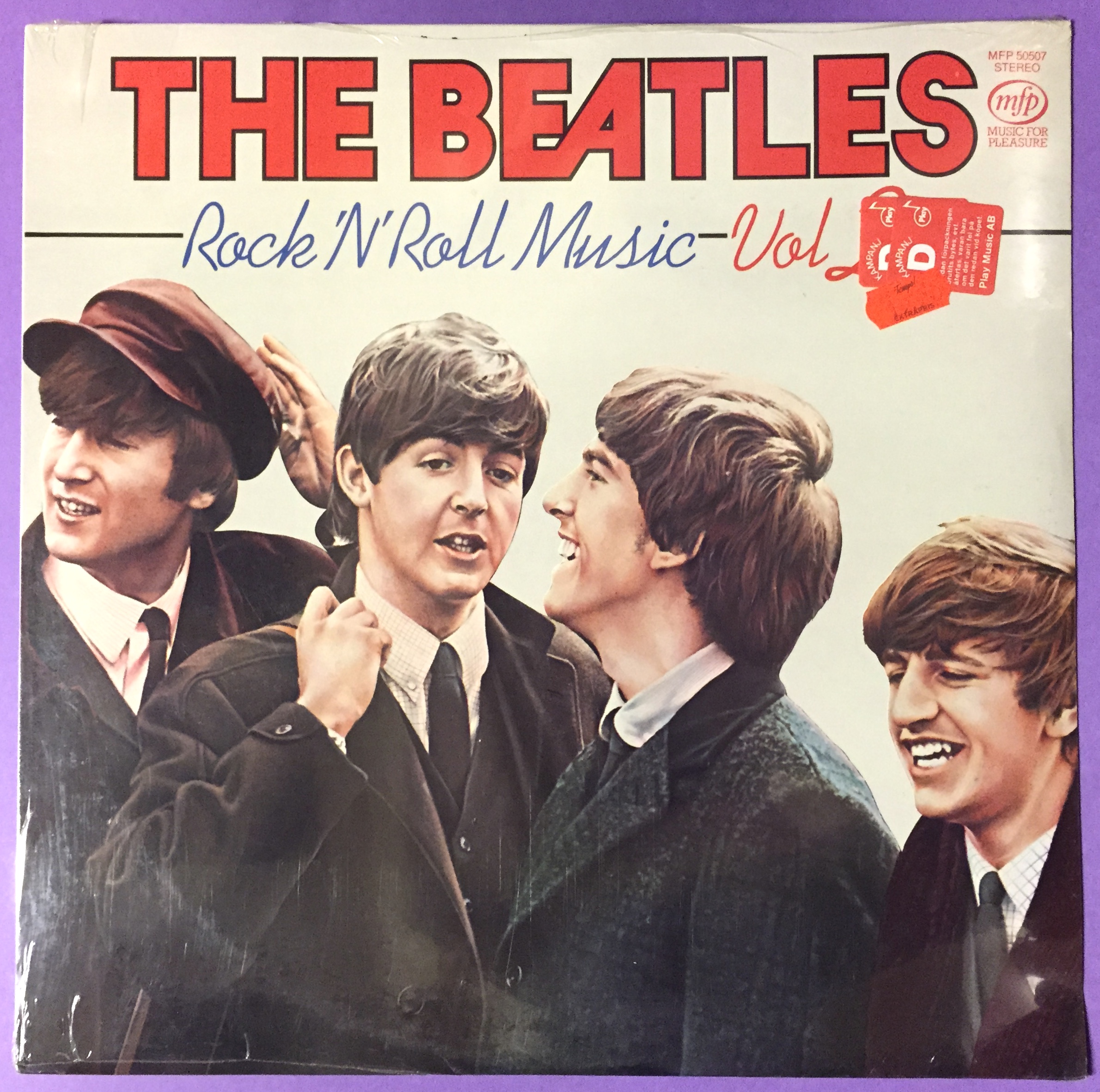 BEATLES - Rock´n´roll music vol 2 UK-orig LP 1980 STILL SEALED!