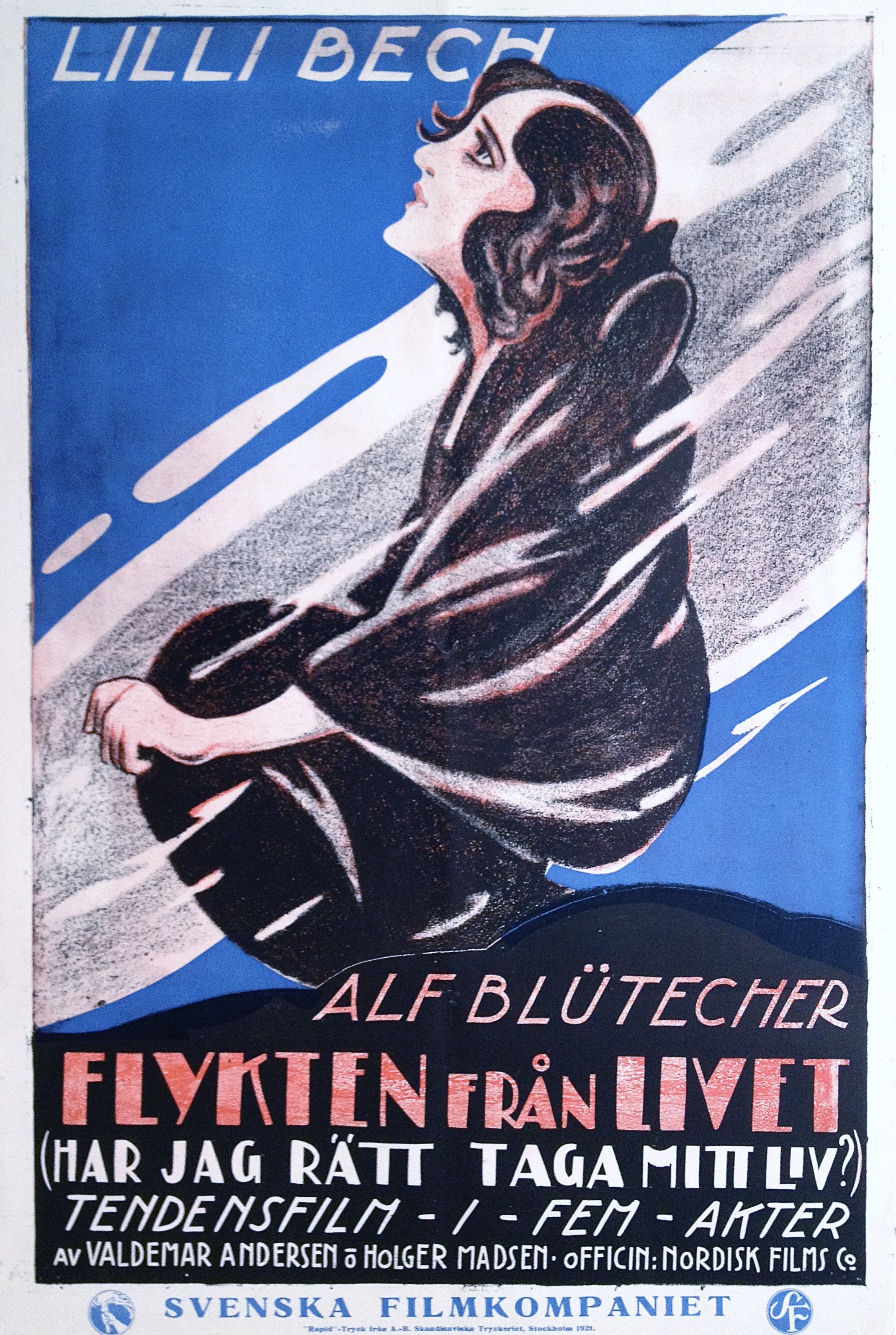 FLYKTEN FRÅN LIVET (1924)