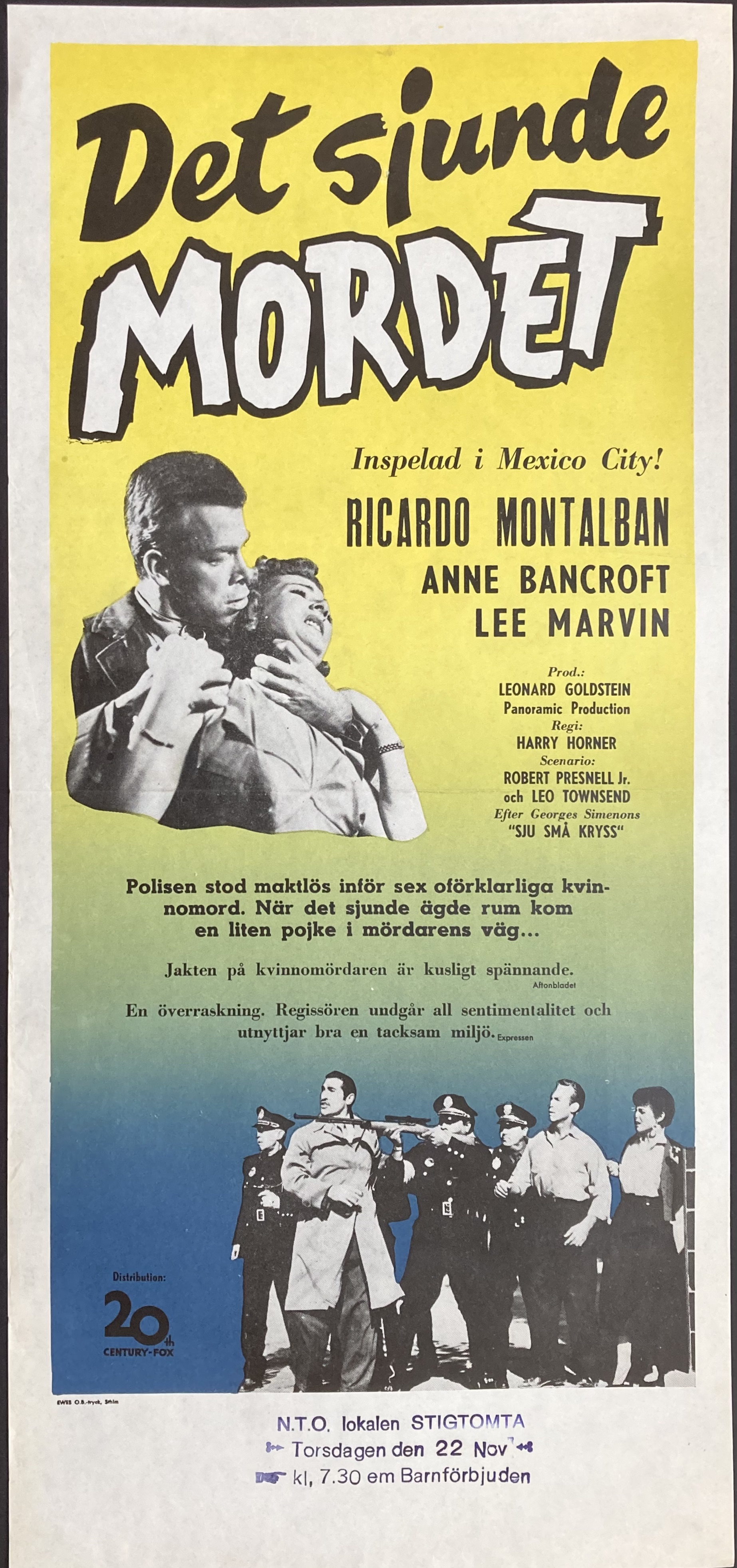 A LIFE IN THE BALANCE (1955)